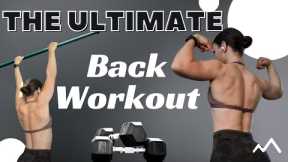 FULL GYM BACK WORKOUT | a back workout for all fitness levels