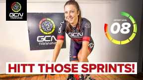 High Power Tempo With Short Sprints! |  20 Minute Indoor Cycling Workout