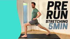 5 MIN Pre-Run Stretching Routine