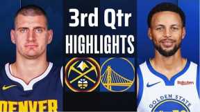 Denver Nuggets vs Golden State Warriors 3rd Qtr Full Highlights | Jan 04 | NBA Highlights 2024