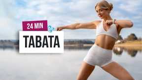 24 MIN NEW YEAR TABATA PARTY - No Equipment, Full Body HIIT Workout ( Intermediate / Advanced )