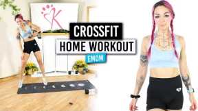 45 Minute Crossfit EMOM Workout | at Home CrossFit w/ Dumbbells