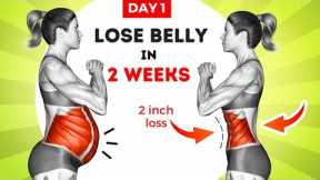 Burn Belly Fat & Lose Weight 🔥30-Min Daily Standing Exercises | 2 Week Challenge : DAY 1