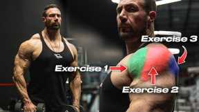 BEST 4 exercises for HUGE shoulders (IT’S SIMPLE!)