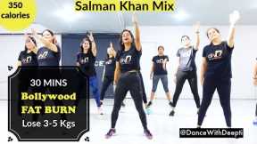 30mins DAILY - Bollywood Dance Workout | Salman Khan Mix | Lose weight 3-5kgs