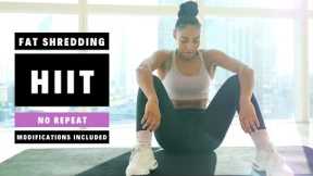 13 min cardio hiit workout for fat burning and weight loss 🔥 No repeat