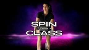55 Minute Fat Burning Spin Class
