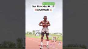 Best HIIT WORKOUT to do anywhere to get SHREDDED #shorts #fitness