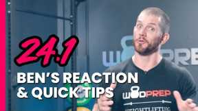 CrossFit® Open 24.1: Ben's Reaction and Quick Tips from WODprep