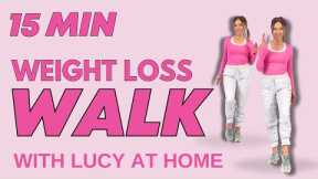 Walking Workout | Walking Exercise for Weight Loss - 15 Minute Indoor Walk