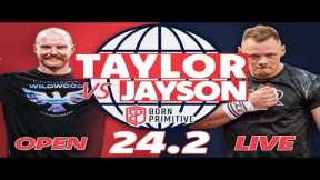 CrossFit Open 24.2 Taylor Self vs Jayson Hopper presented by Born Primitive
