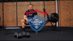 THE CASTLE GAMES INDIVIDUALS - QUALIFIER WORKOUT 1A & 1B WITH CROSSFIT ATHLETE REGGIE FASA