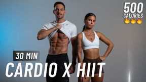 30 MIN CARDIO HIIT WORKOUT - ALL STANDING - Full Body, No Equipment, No Repeats
