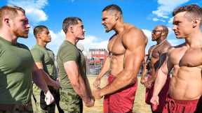 US MARINES VS BODYBUILDERS (Who Is Stronger?)