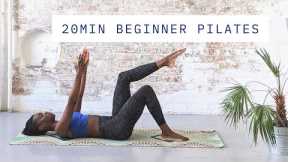 20 MIN PILATES WORKOUT FOR BEGINNERS -  AT HOME CORE PILATES