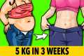 Get rid of 5 kg in 3 Weeks: Home