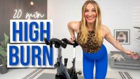 BOOSTING MOODS & BURNING FAT | 20-min Indoor Cycling Workout