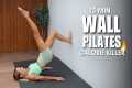 15 MIN AT HOME WALL PILATES WORKOUT