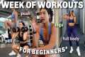 WEEK OF WORKOUTS | 4-Day BEGINNER