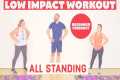 Low impact, all standing workout from 