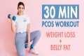 PCOS Home Workout for Weight Loss +