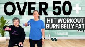 12 Exercises for Ages 50: HIIT Workout for Seniors to Lose Weight