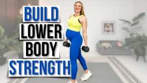 20 minute Lower Body Strength Training with Dumbbells
