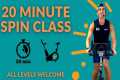 20 Minute Spin Class For All Levels!