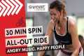 30 Minute ALL OUT Intense Spin Class