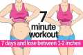 7 DAY CHALLENGE 7 MINUTE WORKOUT TO