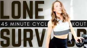 LONE SURVIVOR // 45 Minute Spin Class • HIIT Cycling Workout Mash-Up