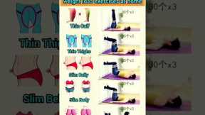 weight loss exercise at home#shorts #reducebellyfat #yoga #fitnessroutine