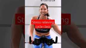 Stress relieving Spin class - free online workout! #spinning #spinclass #indoorcycling #fitness