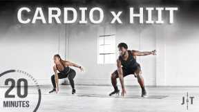 20 Minute Full Body Cardio HIIT Workout [NO REPEAT]