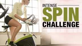 20 Minute Indoor Cycling Workout (INTENSE SPIN CHALLENGE!!)