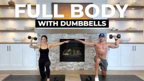 35 Min Full Body Dumbbell Workout at Home | Torch Calories Fast!