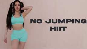 No Jumping HIIT Workout - 20 Min Cardio HIIT Beginner Friendly