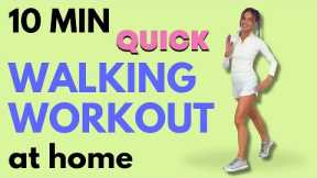 Walking Workout 🔥 10 Minute Walk at Home