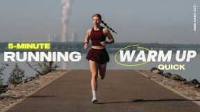 5 Min. Running Warm Up | No Breaks, All Standing | Quick & Effective