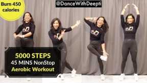 DWD116 | 10000 STEP CHALLENGE - 45mins Bollywood - Aerobic Workout