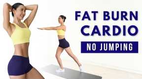 25 MIN FULL BODY CARDIO WORKOUT 🔥 FAT BURNING (No Jumping, No Squats, No Lunges)