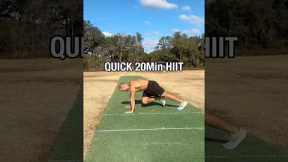 🔥20-Min Bodyweight HIIT Workout for Fat Loss / No Equipment Needed!