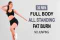 30 Min STANDING CARDIO WORKOUT | Full 