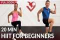 20 Min HIIT Workout for Beginners for 