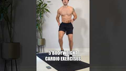 5 Bodyweight Cardio Exercises! 💥😅👊