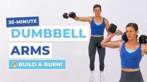 35-Minute Dumbbell Arm Workout | Upper-Body Strength + Power Circuits