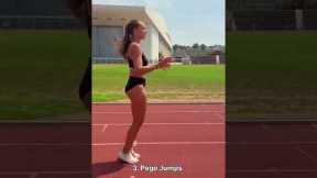 DO NOT skip this WARM UP 🔥 #running #drills #training #speed  #sports