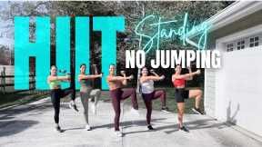 40 MIN Standing Full Body HIIT Workout | Compound Strength & Cardio | NO REPEAT