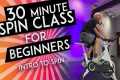 30 MINUTE SPIN CLASS for BEGINNERS // 