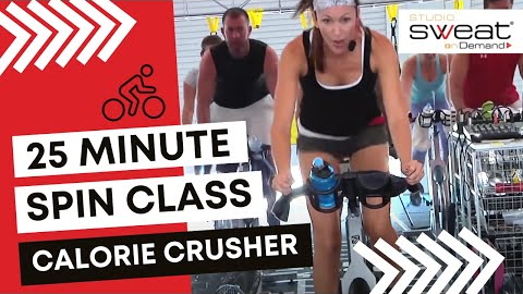 Under 30 Minute Spin Class | Cardio CALORIE CRUSHER - FREE Online Spin® Class